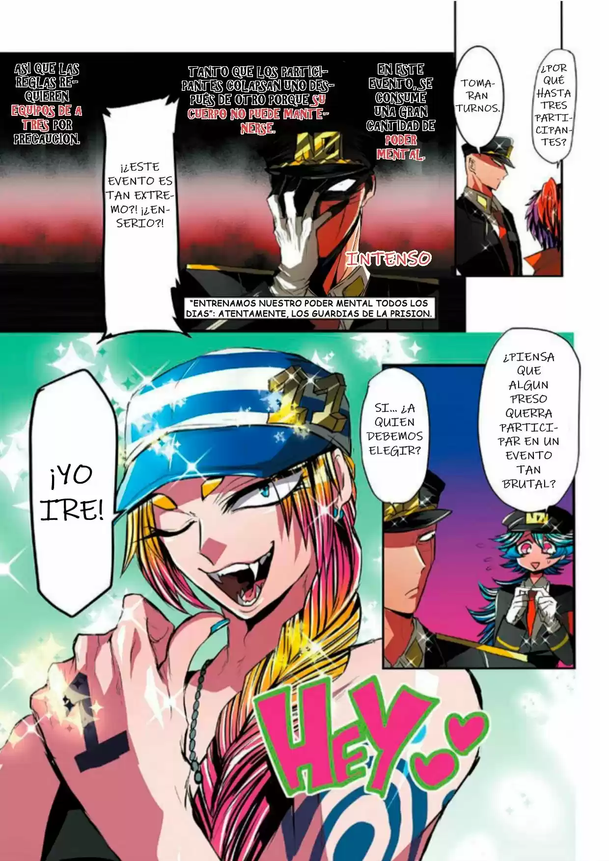 Nanbaka capítulo 17, página 4