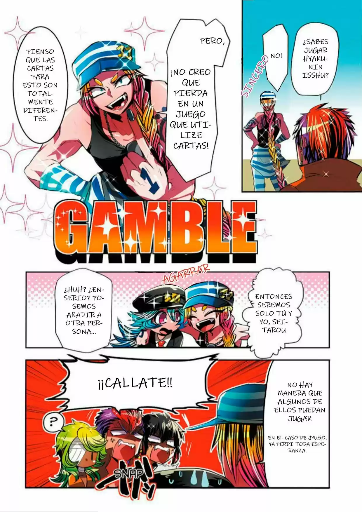 Nanbaka capítulo 17, página 5