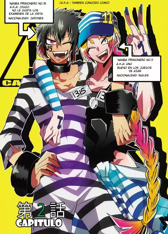 Nanbaka capítulo 2, página 2