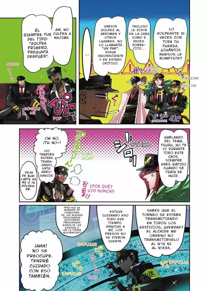 Nanbaka capítulo 25, página 4