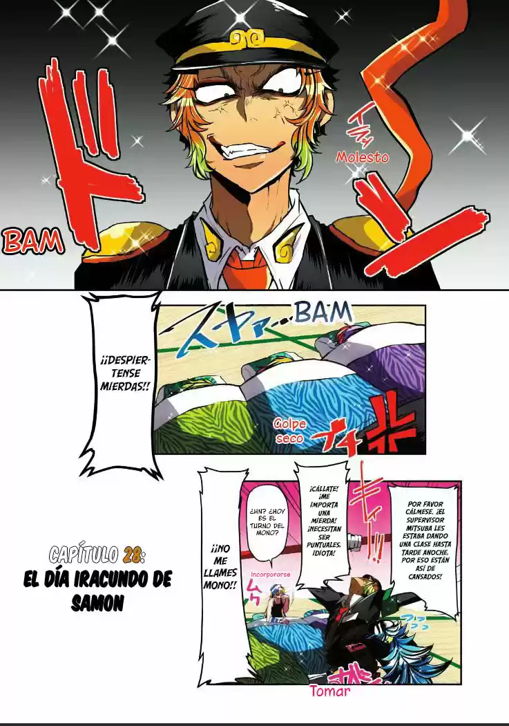 Nanbaka capítulo 28, página 3