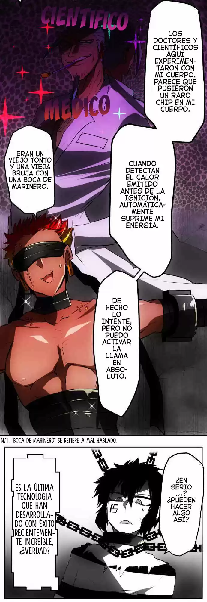 Nanbaka capítulo 34, página 4