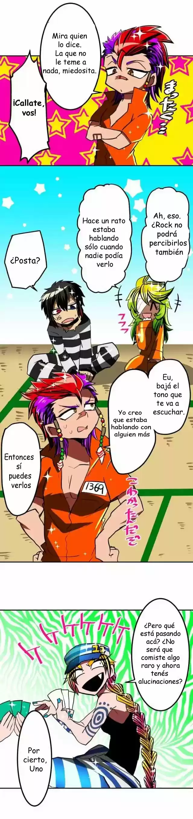 Nanbaka capítulo 37.1, página 21