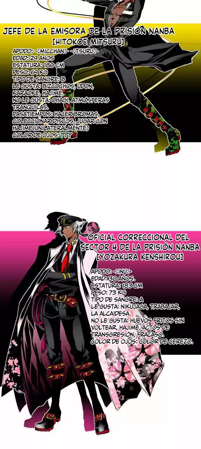Nanbaka capítulo 37.2, página 3