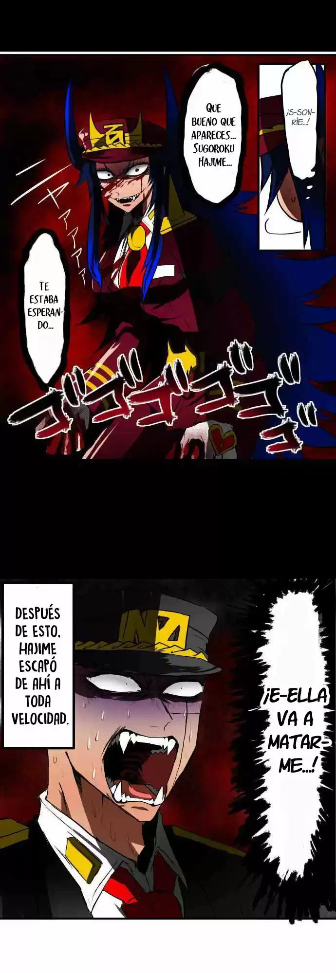 Nanbaka capítulo 37.2, página 11