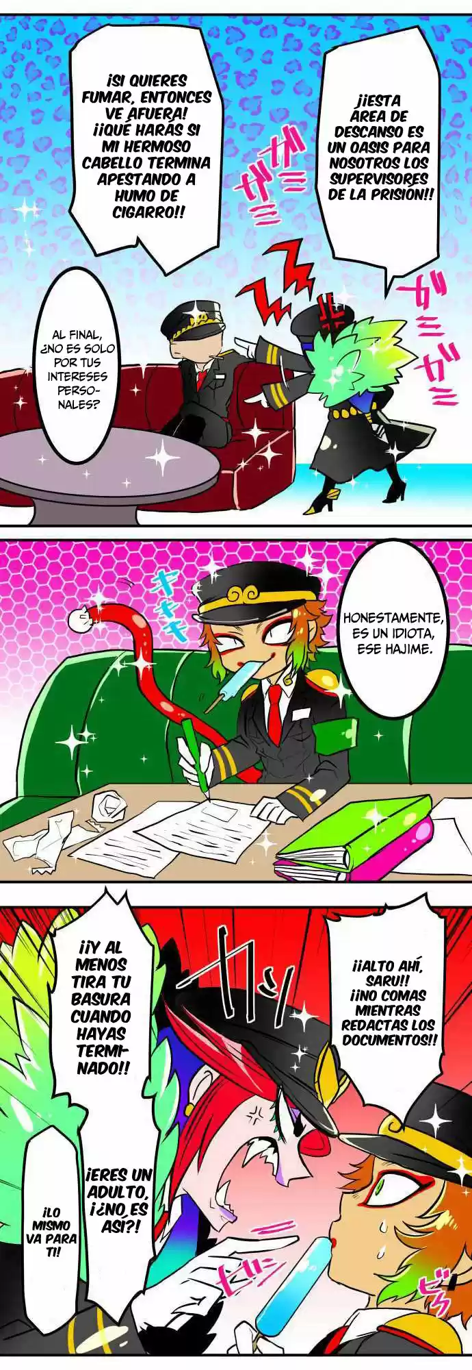 Nanbaka capítulo 37.2, página 17