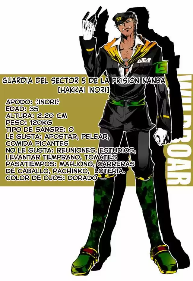 Nanbaka capítulo 37.3, página 5