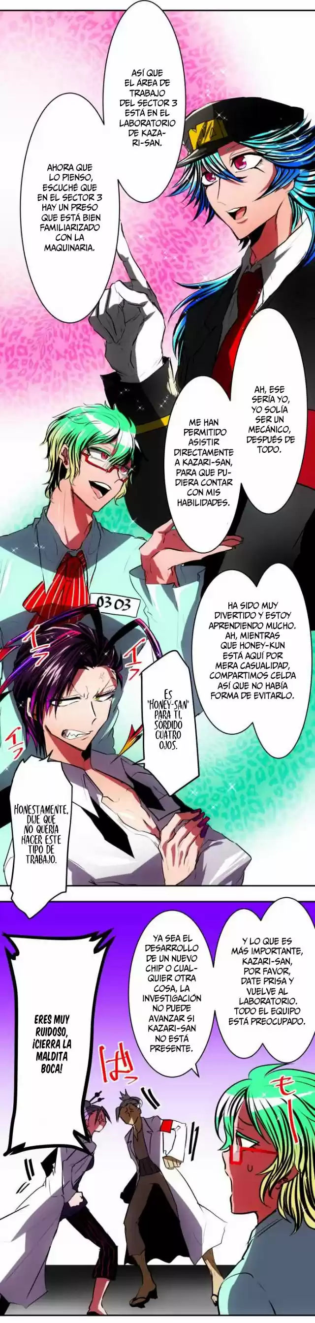 Nanbaka capítulo 42, página 12