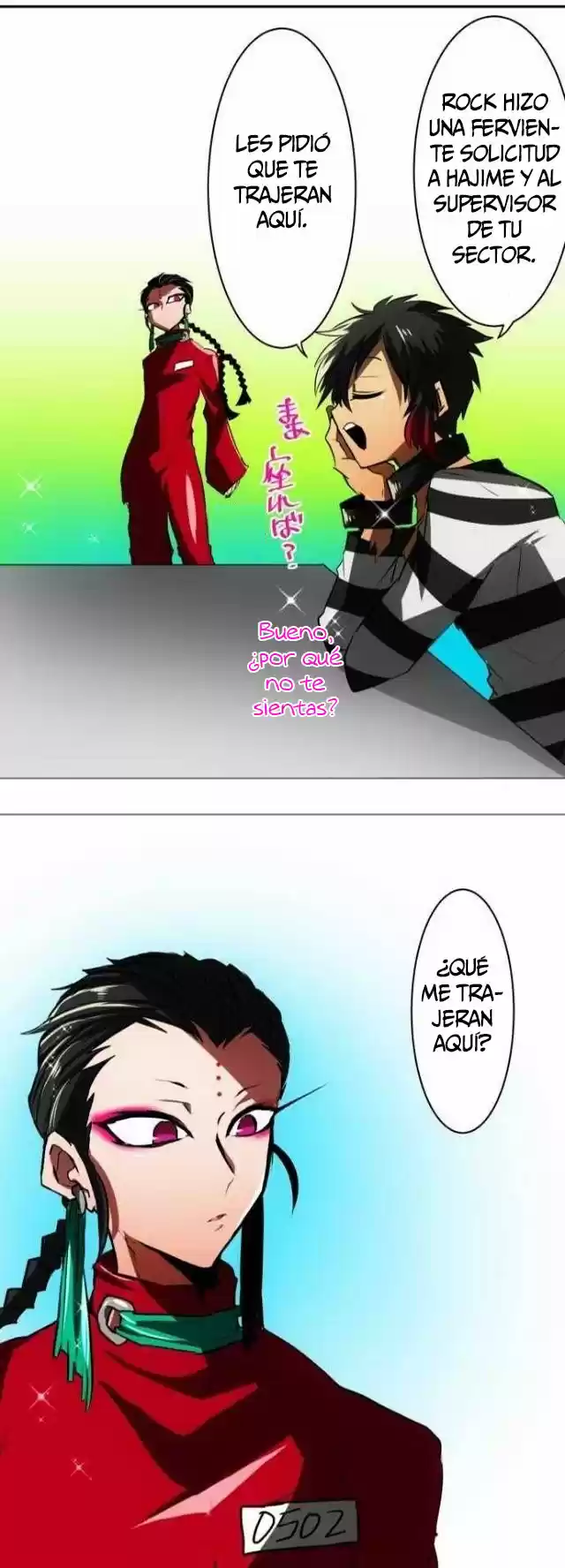 Nanbaka capítulo 43, página 7