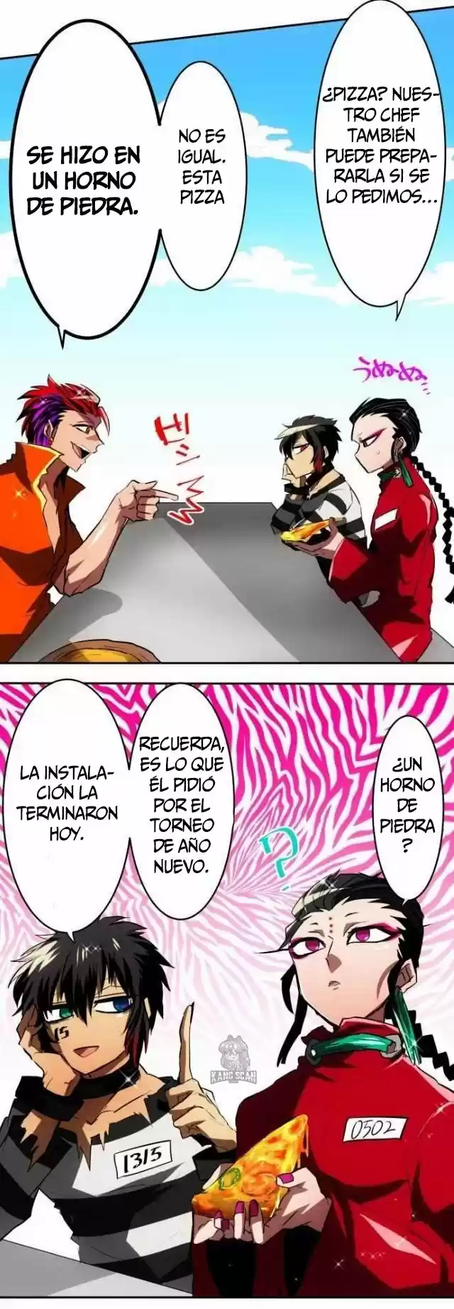 Nanbaka capítulo 43, página 9