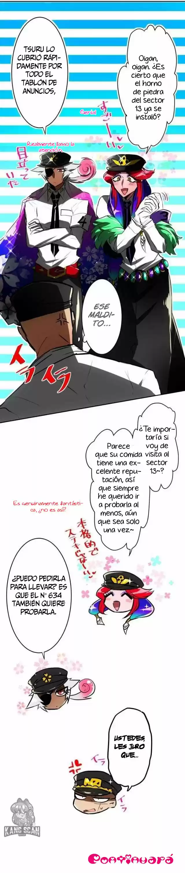 Nanbaka capítulo 43, página 18