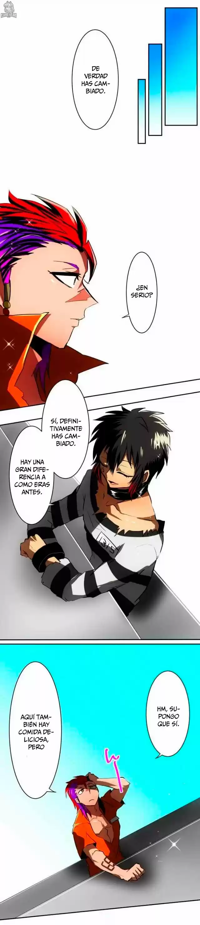Nanbaka capítulo 44, página 15