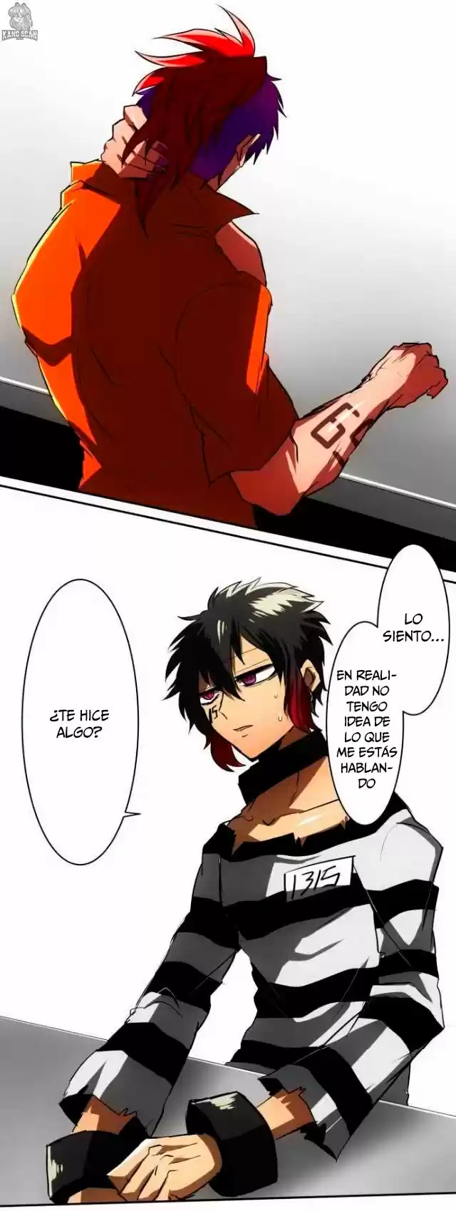 Nanbaka capítulo 44, página 20