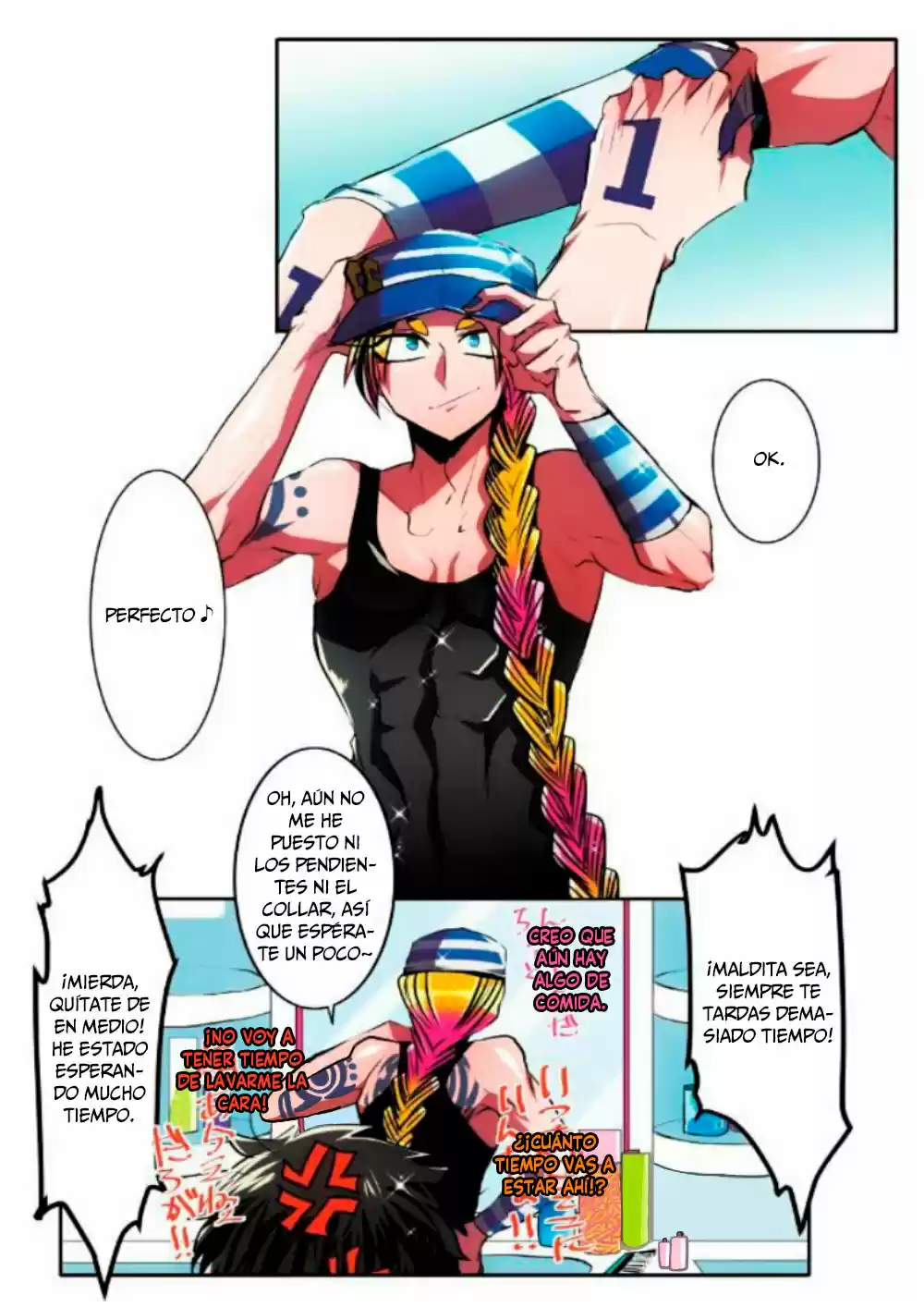 Nanbaka capítulo 45, página 5