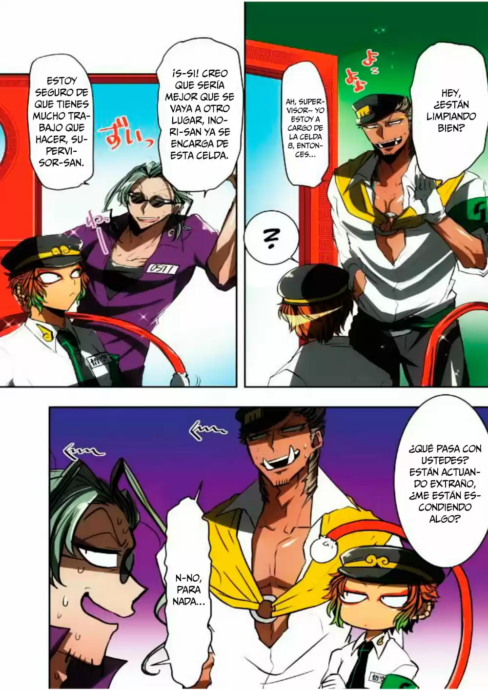 Nanbaka capítulo 45, página 14