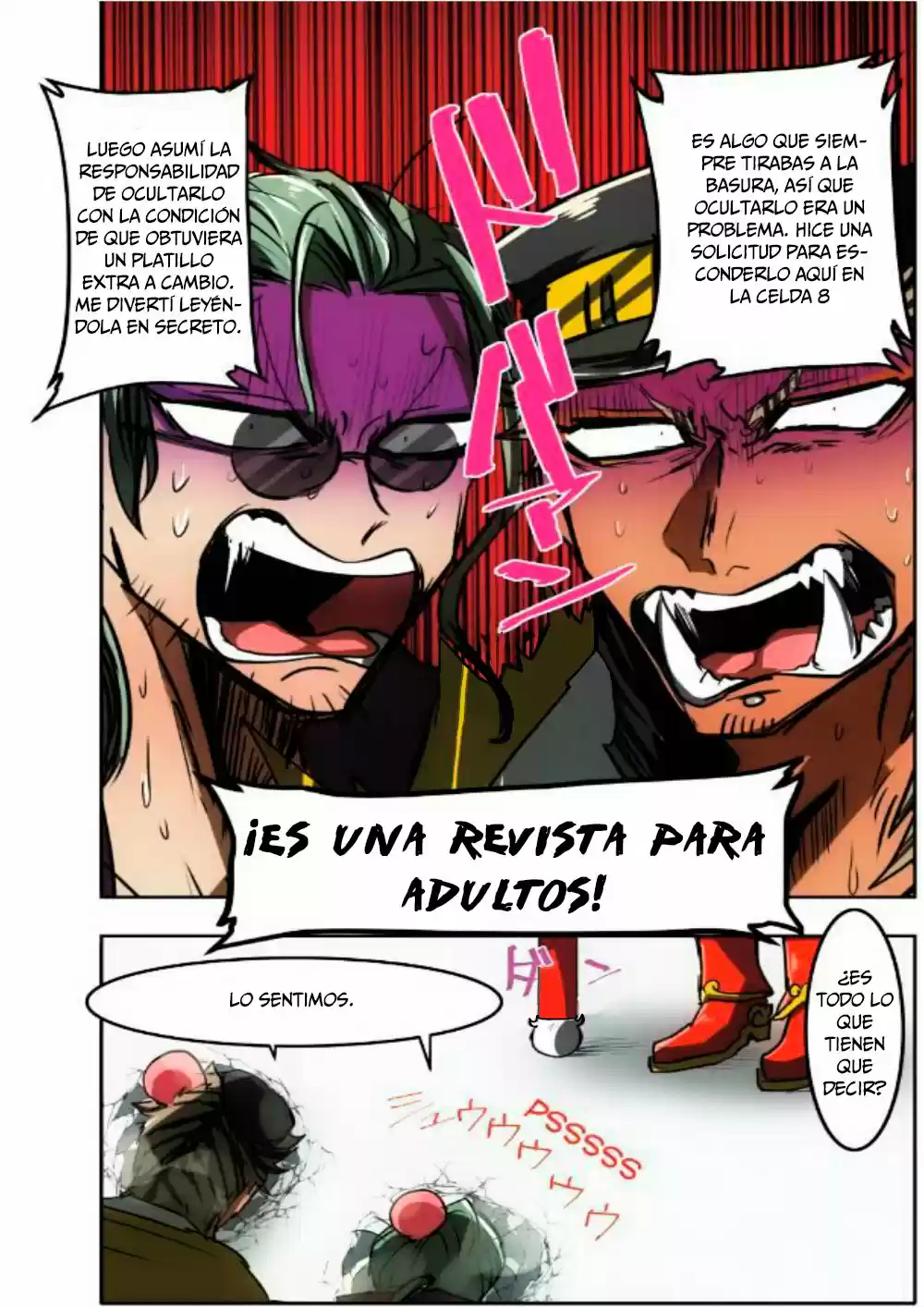 Nanbaka capítulo 45, página 16