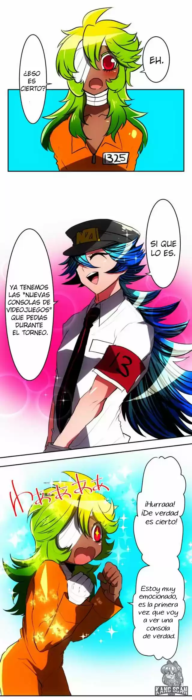 Nanbaka capítulo 48, página 13
