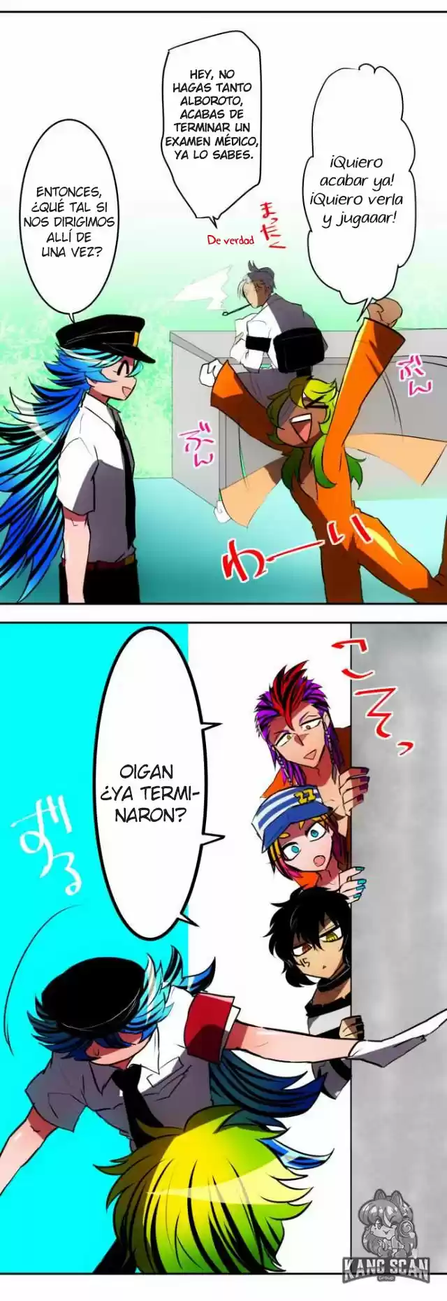 Nanbaka capítulo 48, página 14