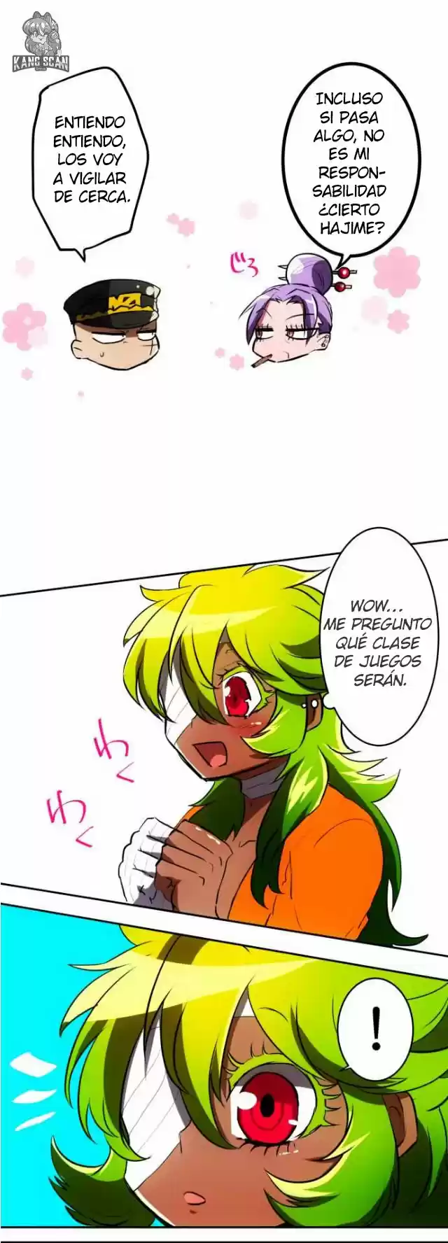 Nanbaka capítulo 48, página 18