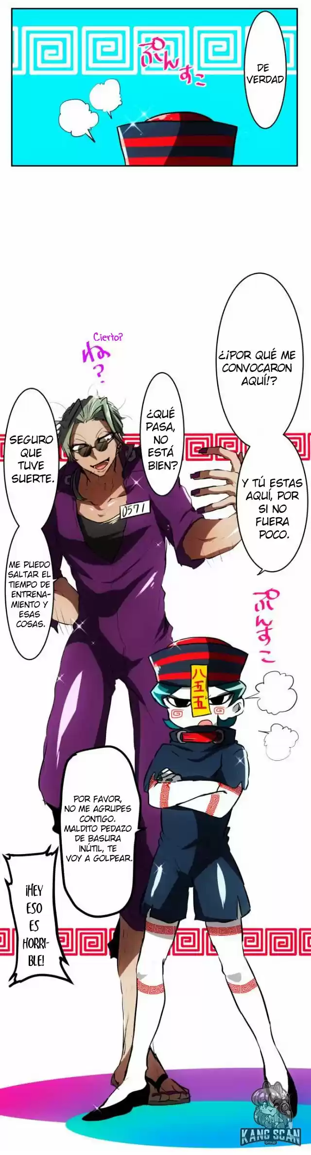 Nanbaka capítulo 48, página 21
