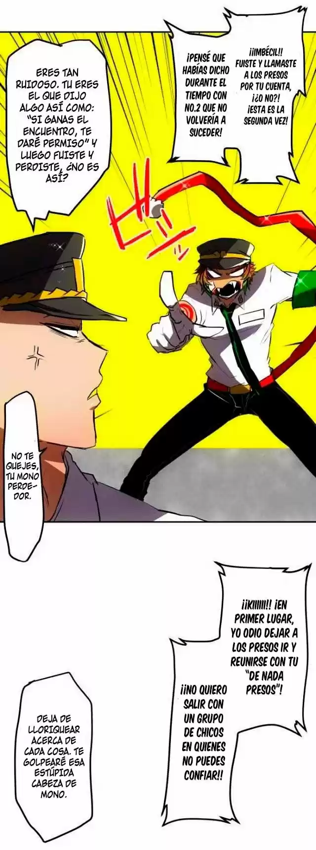 Nanbaka capítulo 49, página 3