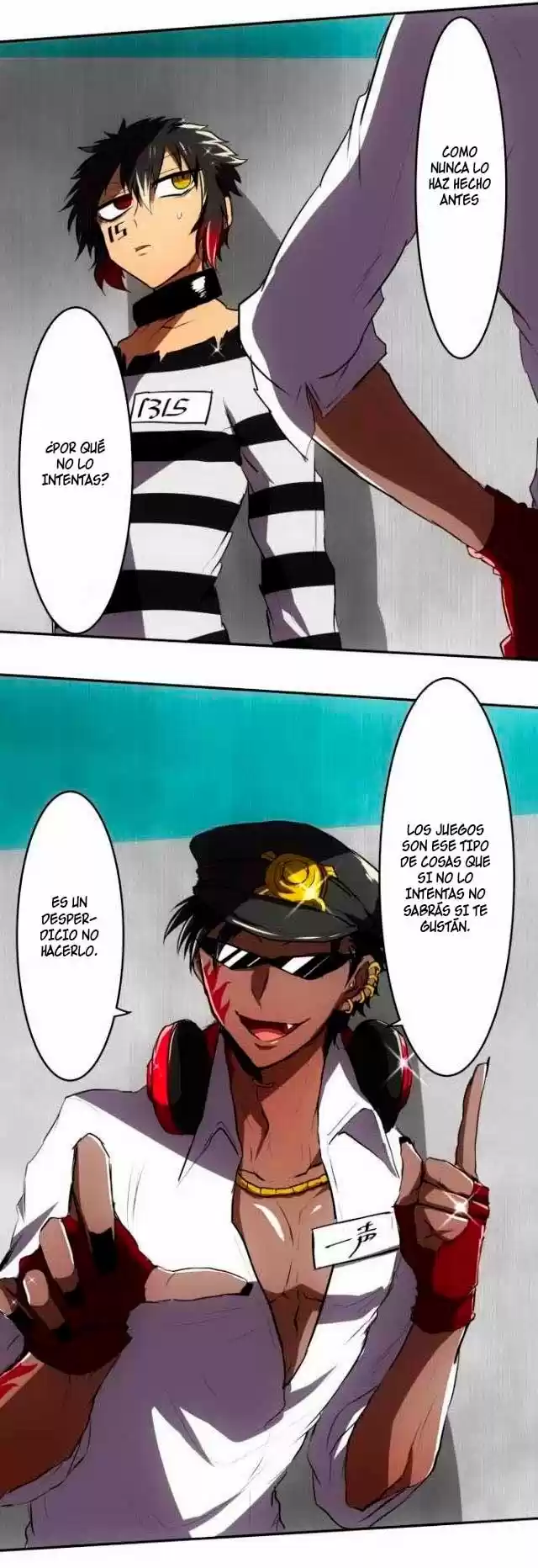 Nanbaka capítulo 49, página 19