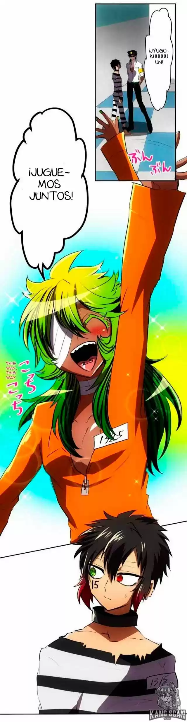 Nanbaka capítulo 49, página 22