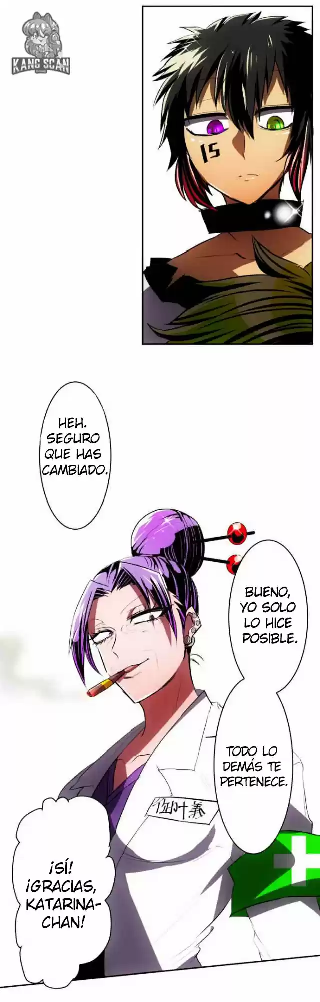 Nanbaka capítulo 50, página 27