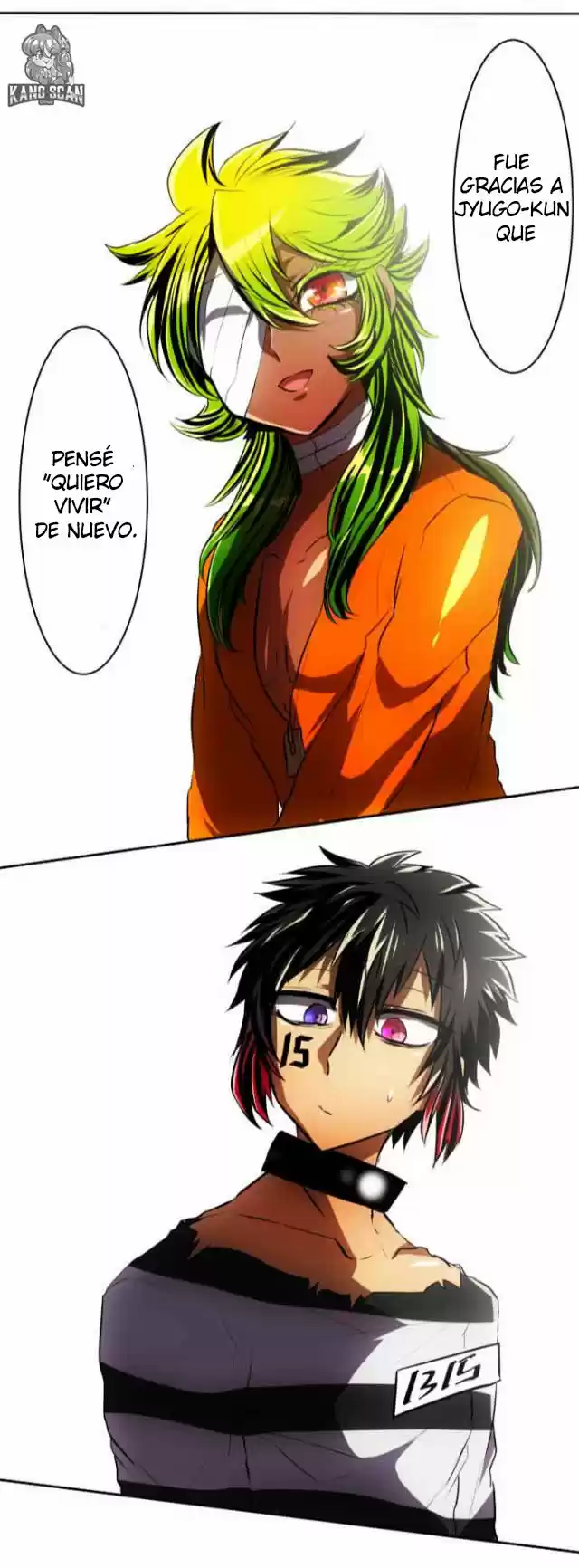 Nanbaka capítulo 50, página 33