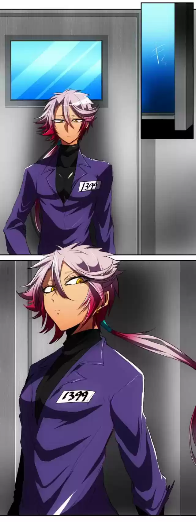 Nanbaka capítulo 55, página 20