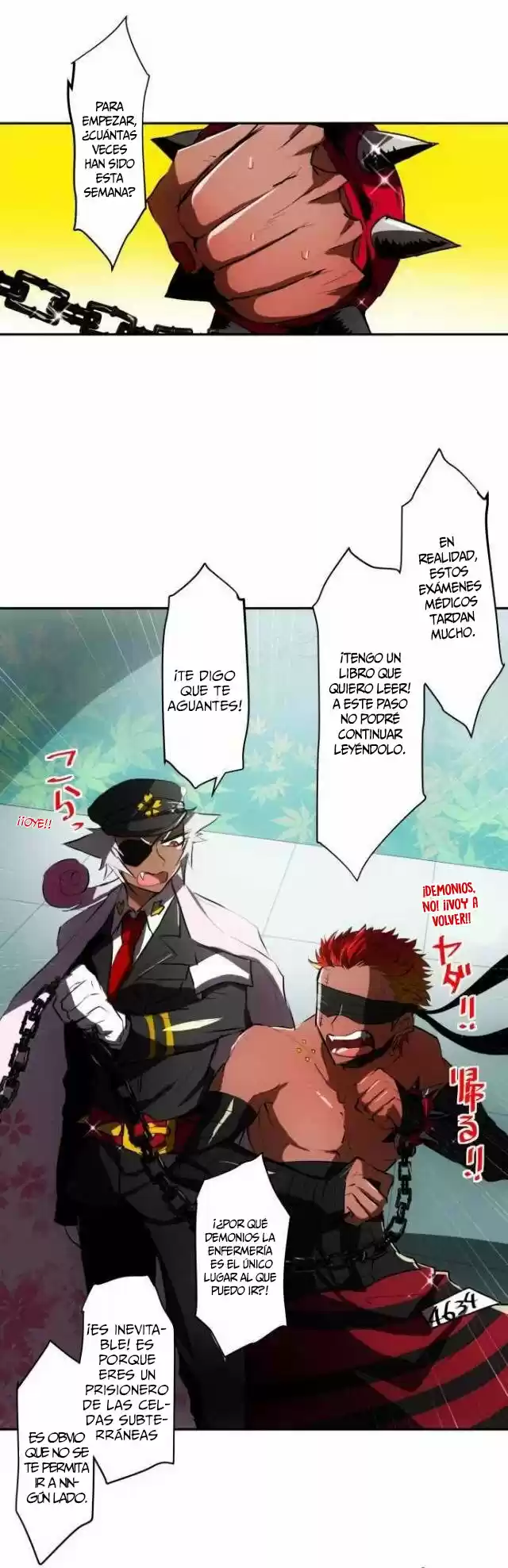 Nanbaka capítulo 56, página 13