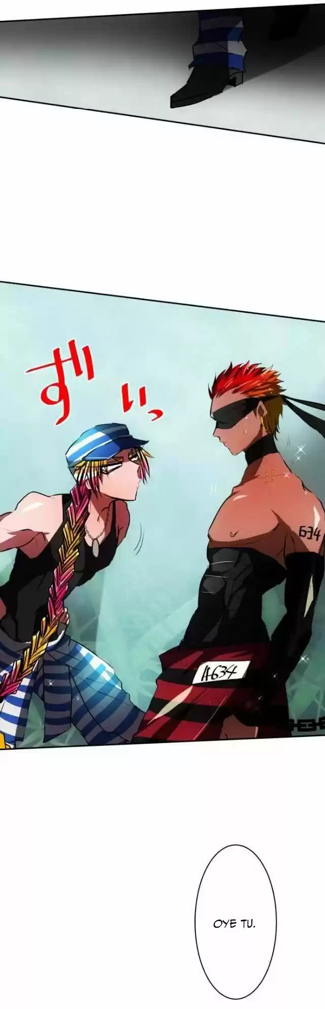 Nanbaka capítulo 56, página 23