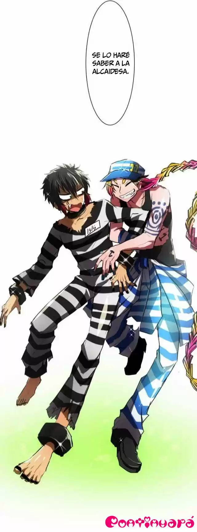 Nanbaka capítulo 56, página 53