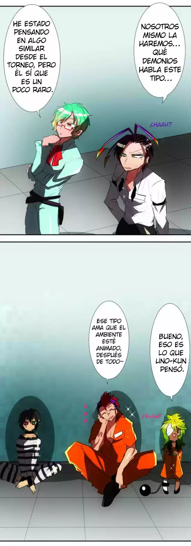 Nanbaka capítulo 57, página 21
