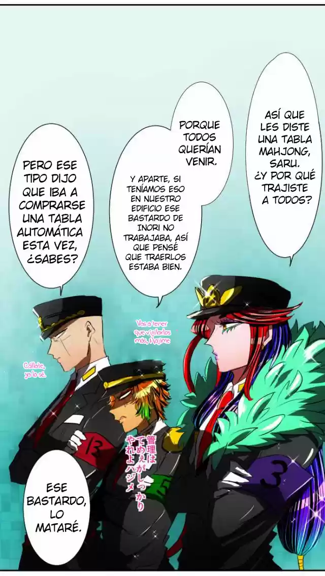 Nanbaka capítulo 57, página 33
