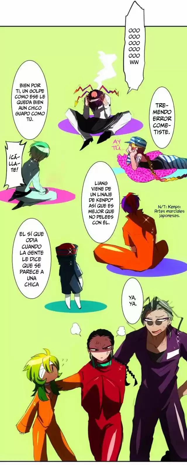 Nanbaka capítulo 58, página 15
