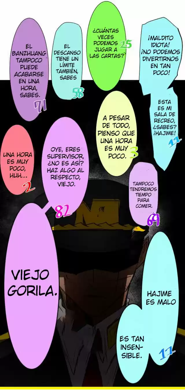 Nanbaka capítulo 60, página 17