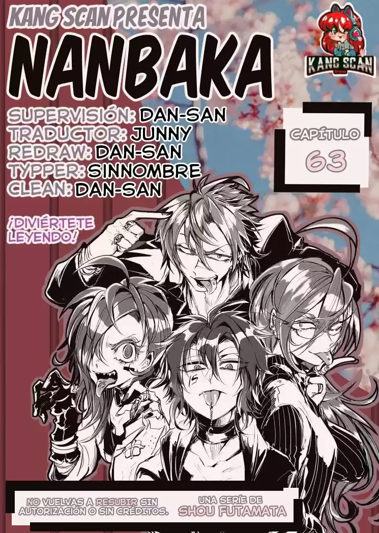 Nanbaka capítulo 63, página 1