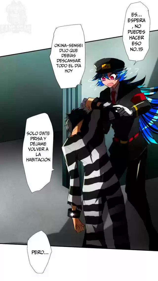 Nanbaka capítulo 63, página 15