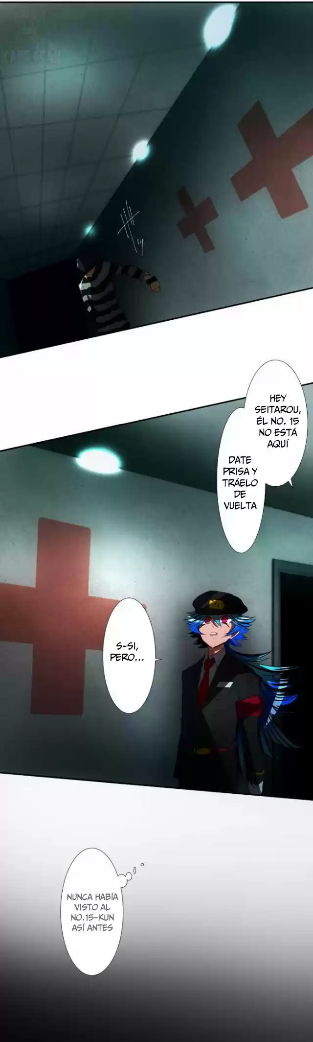 Nanbaka capítulo 63, página 17