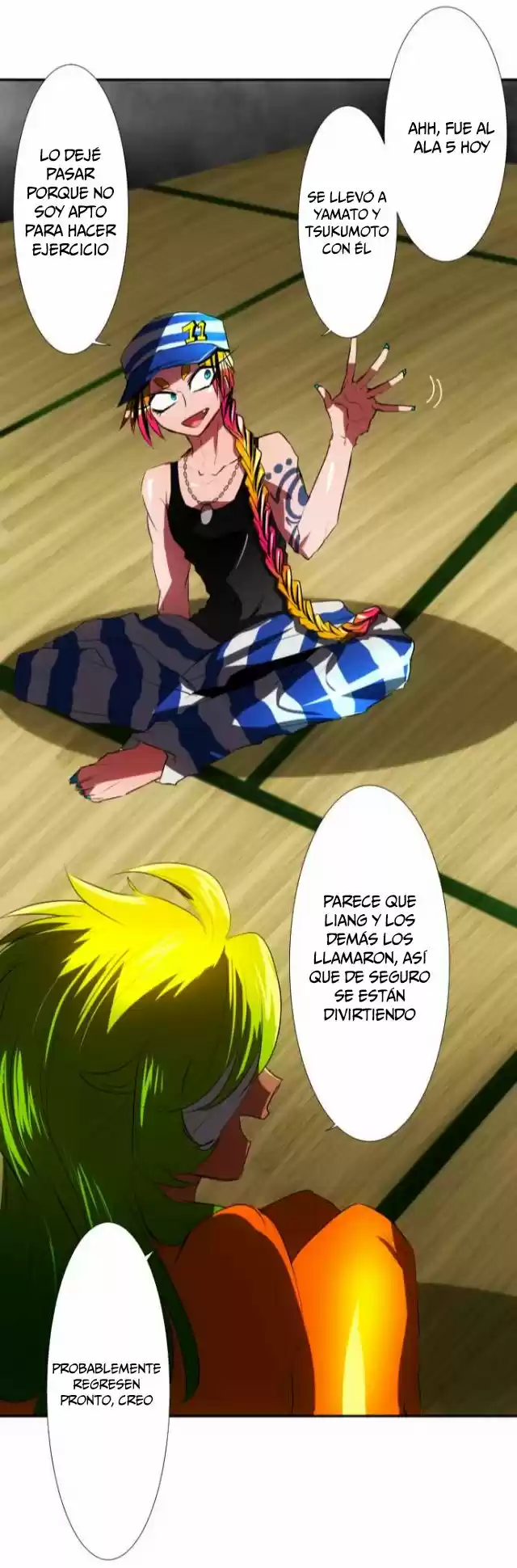 Nanbaka capítulo 63, página 28