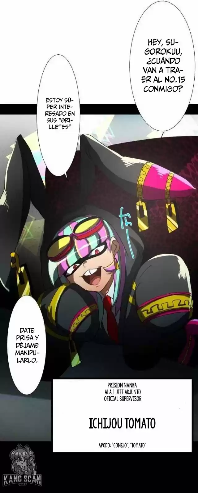 Nanbaka capítulo 66, página 19