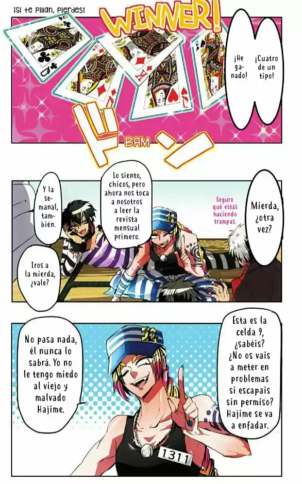 Nanbaka capítulo 7, página 5