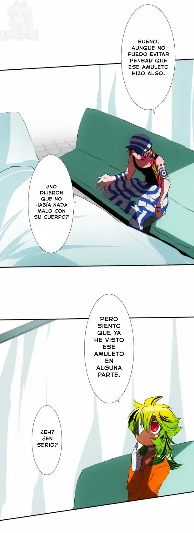 Nanbaka capítulo 71, página 9
