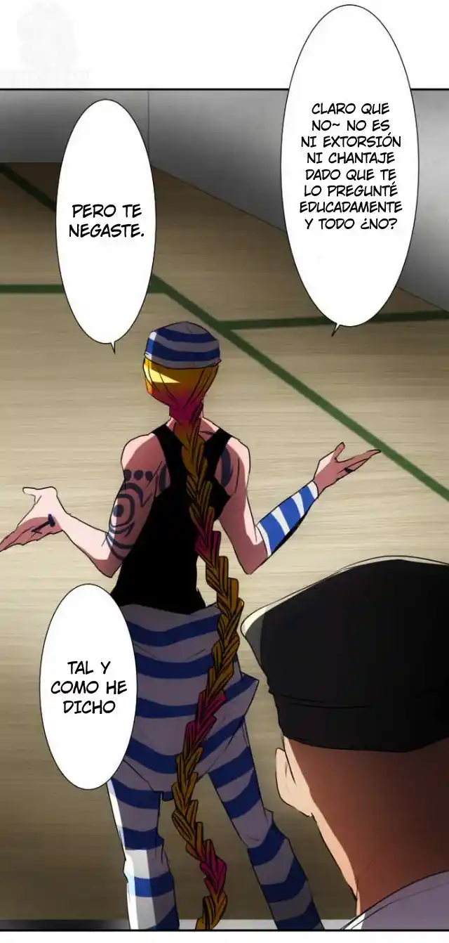Nanbaka capítulo 72, página 27