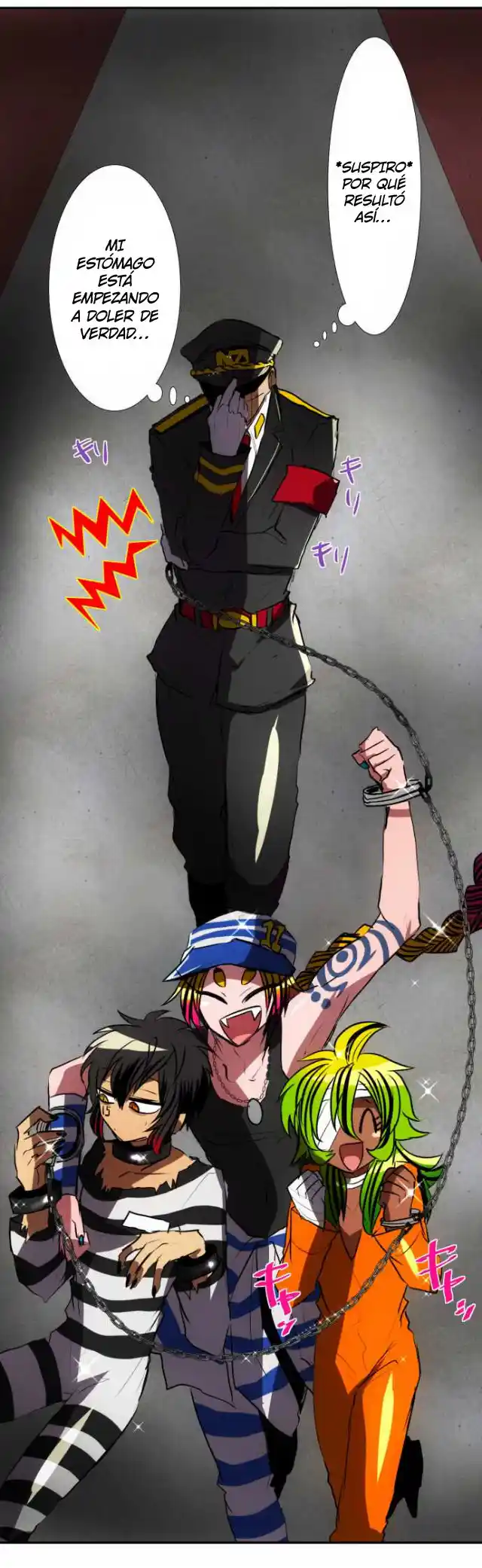 Nanbaka capítulo 72, página 40
