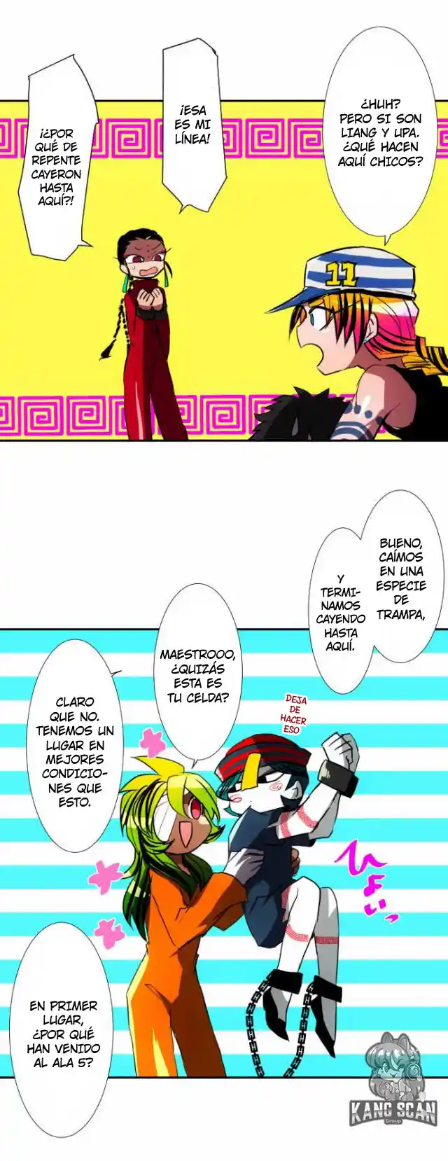 Nanbaka capítulo 74, página 7