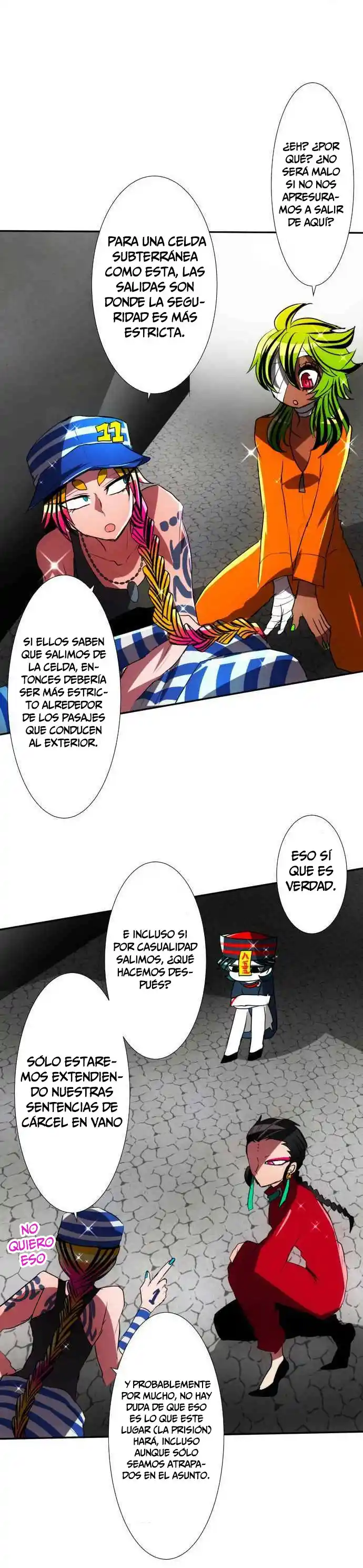 Nanbaka capítulo 78, página 17