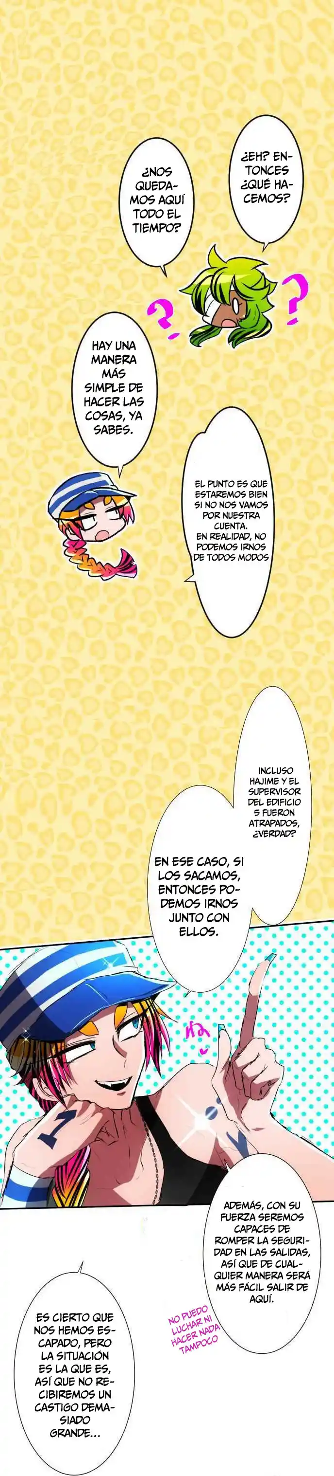 Nanbaka capítulo 78, página 19