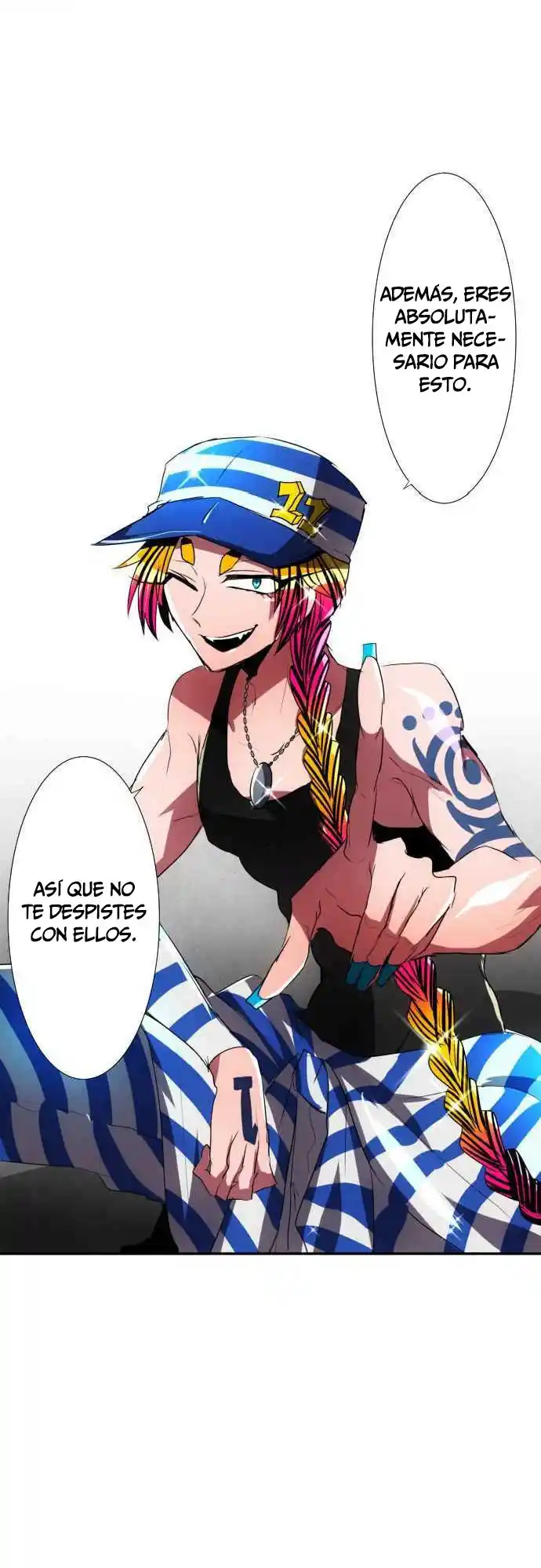Nanbaka capítulo 78, página 21